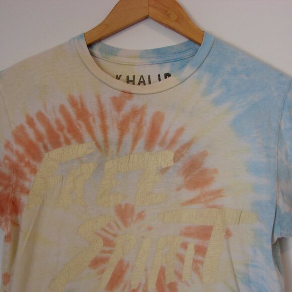 Khalid Free Spirit Tour 2019 Concert Band Tee Shirt R&B Soul Tie Dye Size Small - Picture 3 of 14